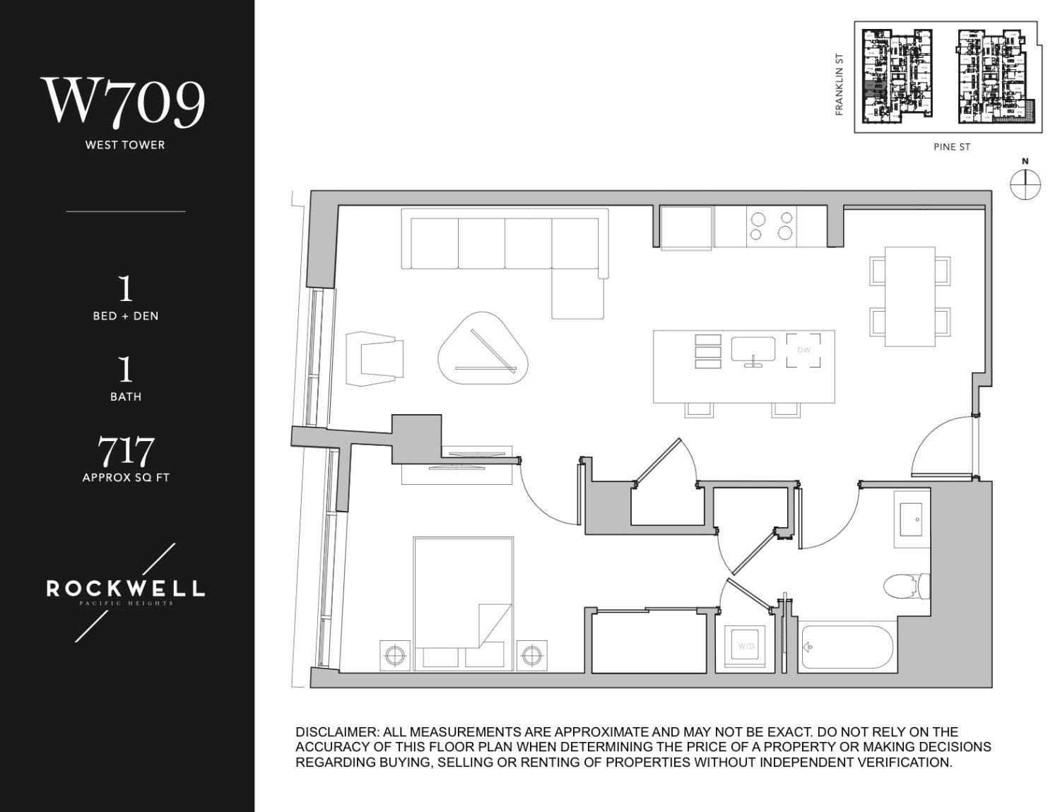1688 Pine Street # W709