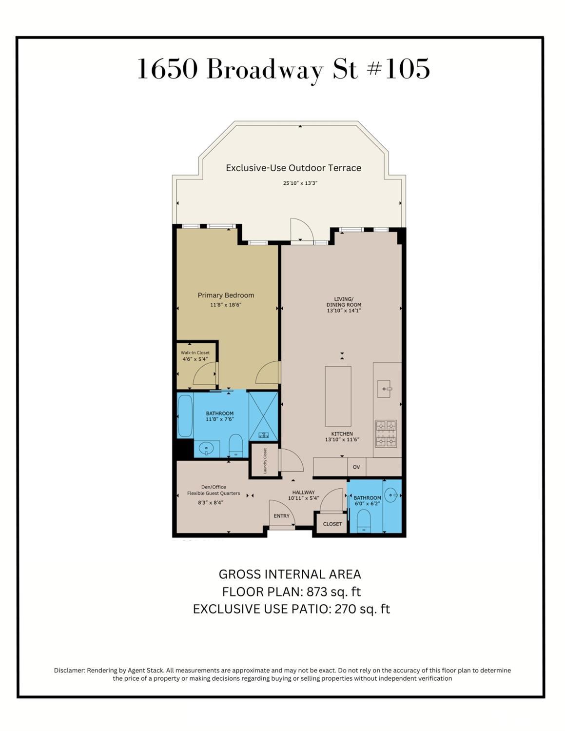 1650 Broadway Street # 105