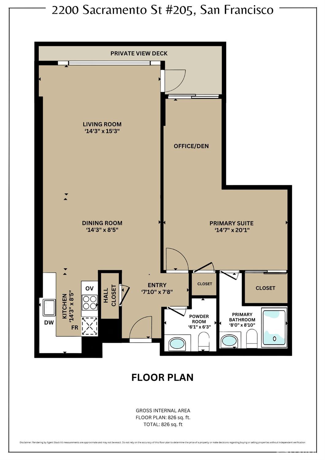 2200 Sacramento Street # 205