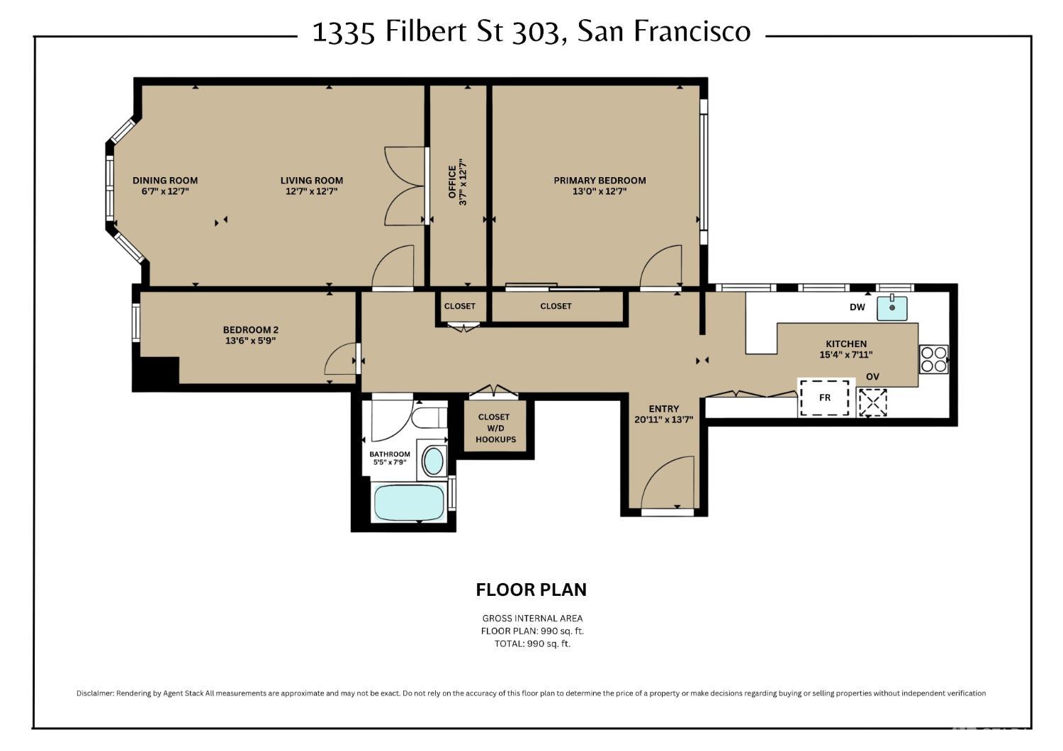 1335 Filbert Street # 303
