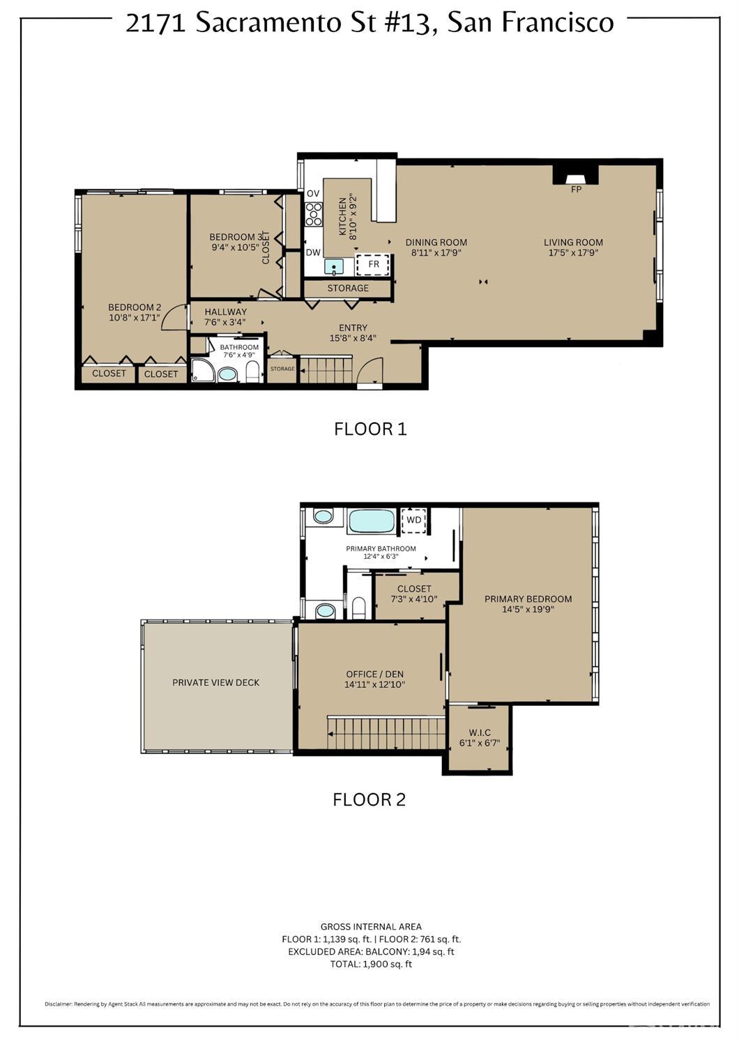 2171 Sacramento Street # 13