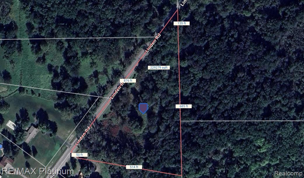 South of 12111 Linden Rd Linden Road