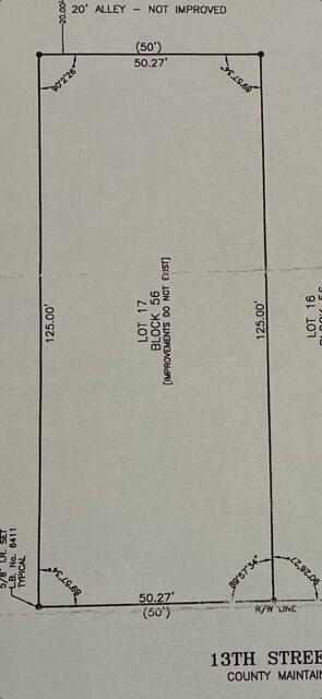 Lot 17 13th Street
