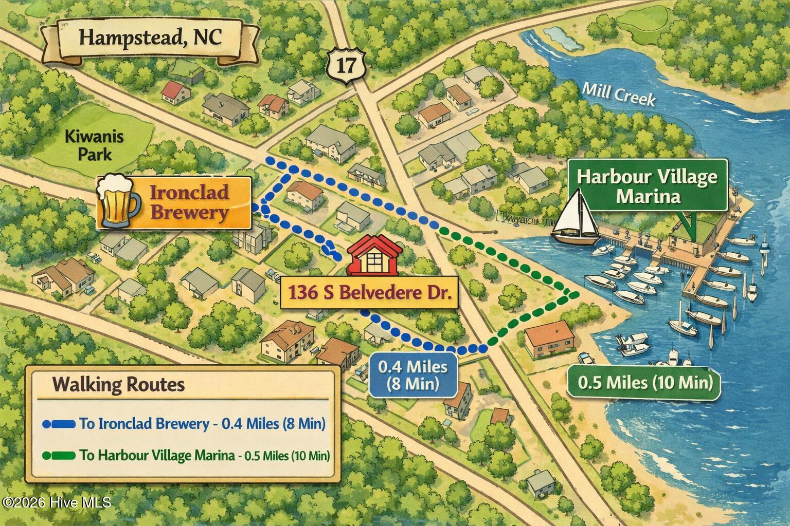 136 S Belvedere Drive