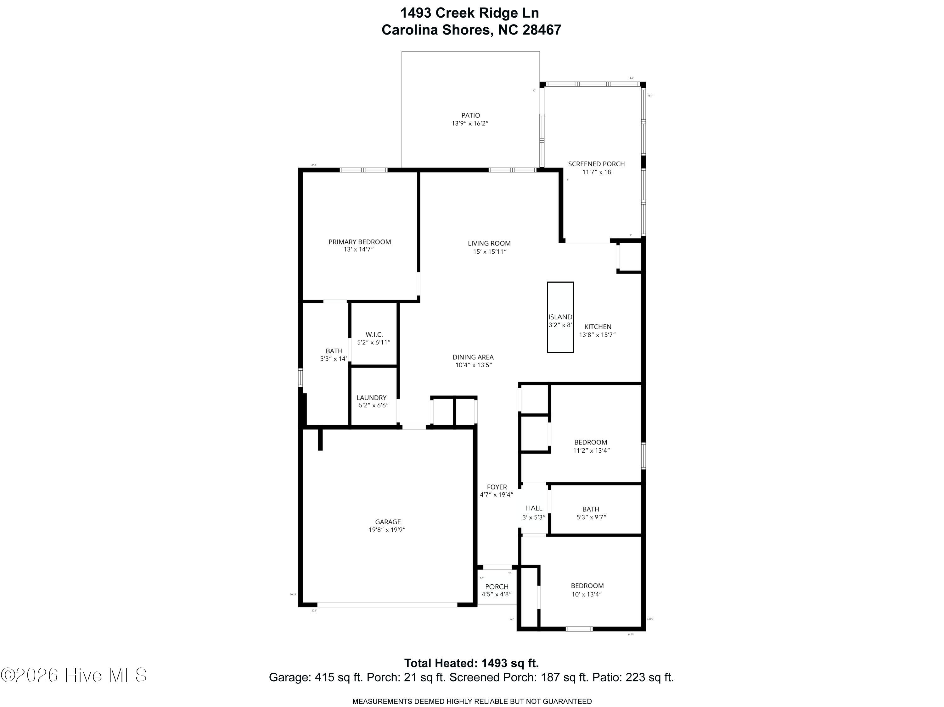 1493 Creek Ridge Lane Lot 1603- Kerry B