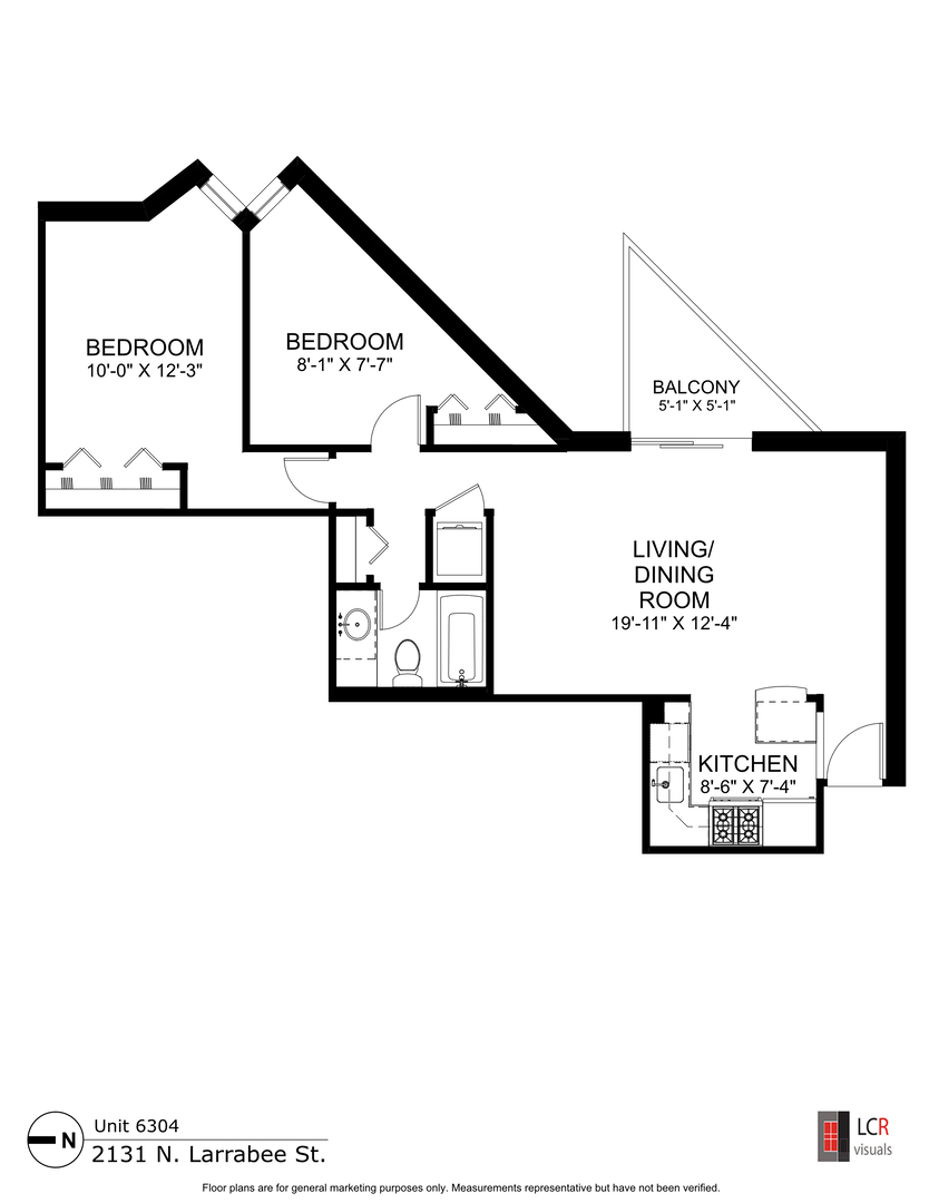 2131 N Larrabee Street Unit: 6304