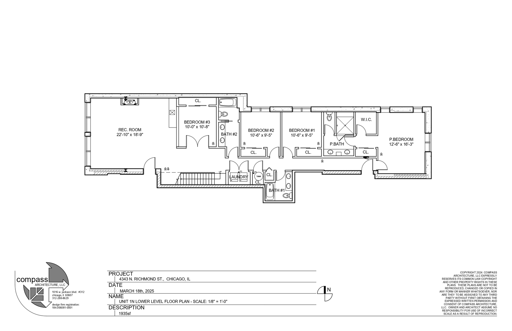 4343 N Richmond Avenue Unit: 1N