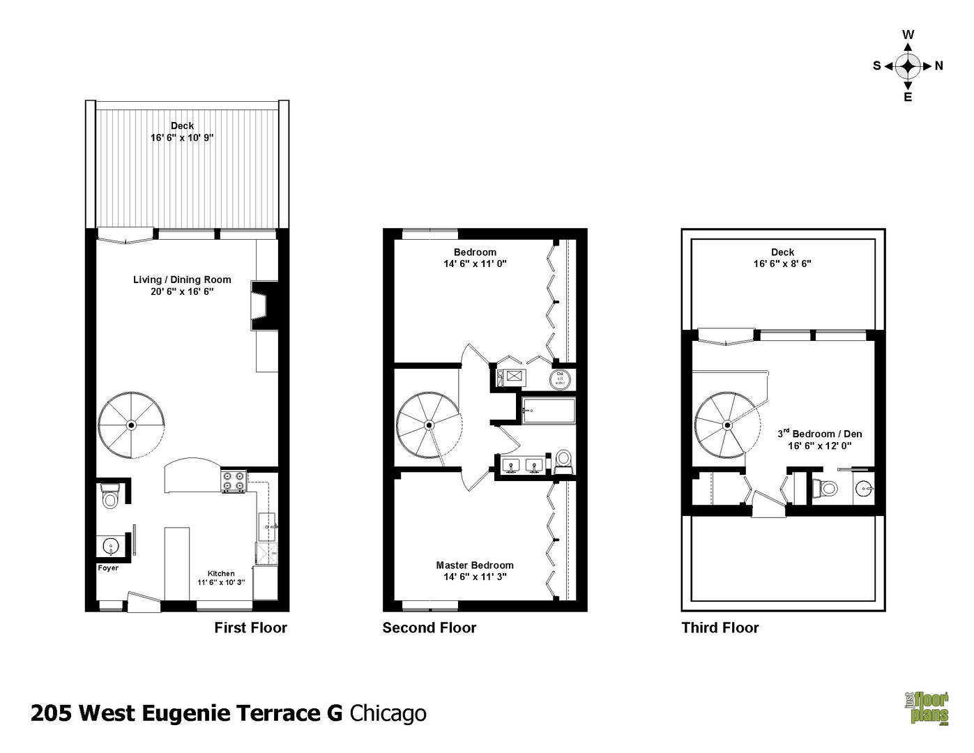 205 W EUGENIE Street Unit: G