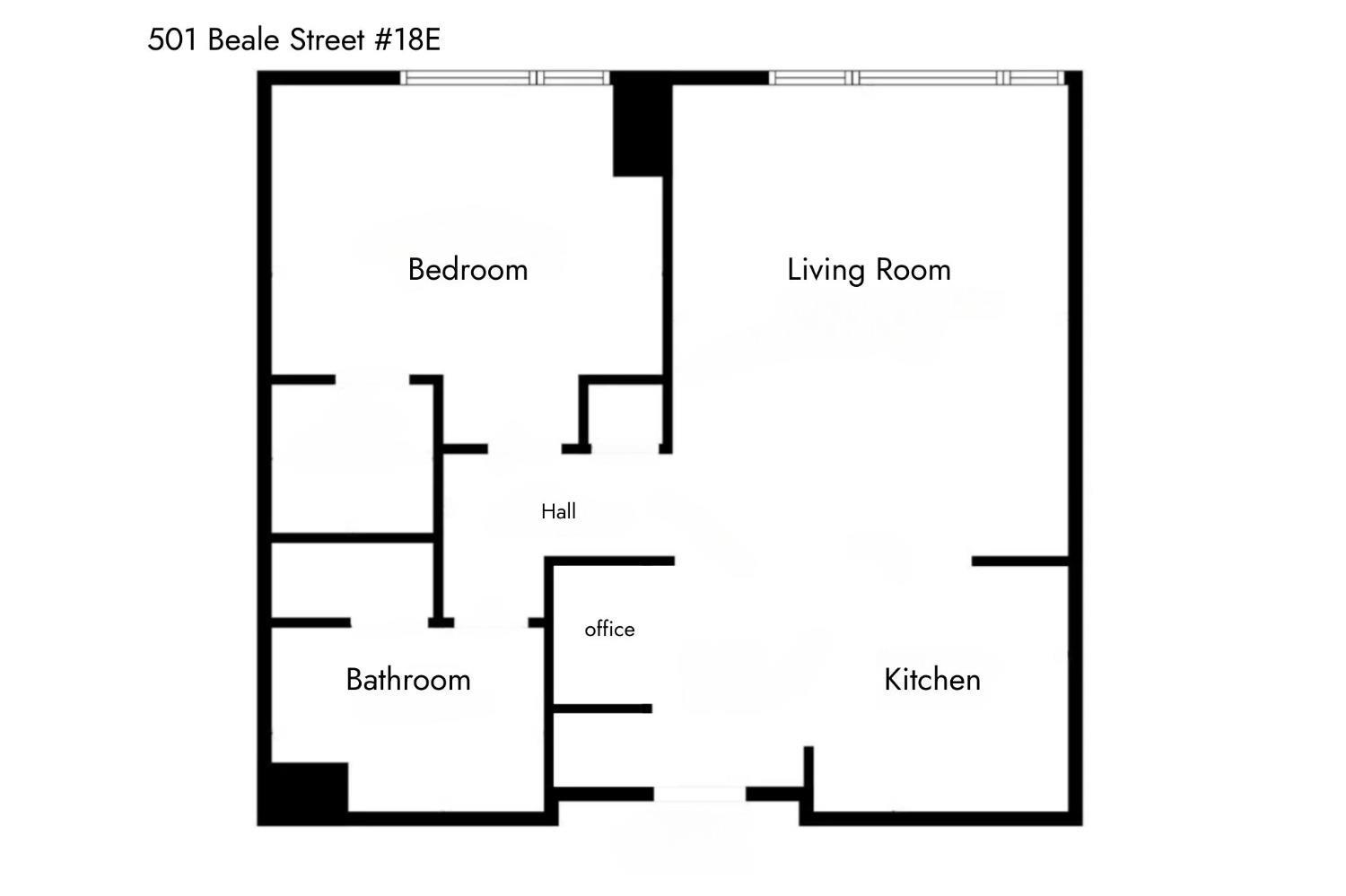 501 Beale Street # 18E