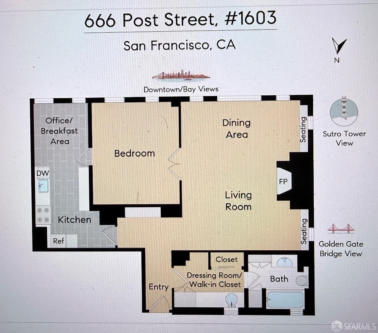 666 Post Street # 1603