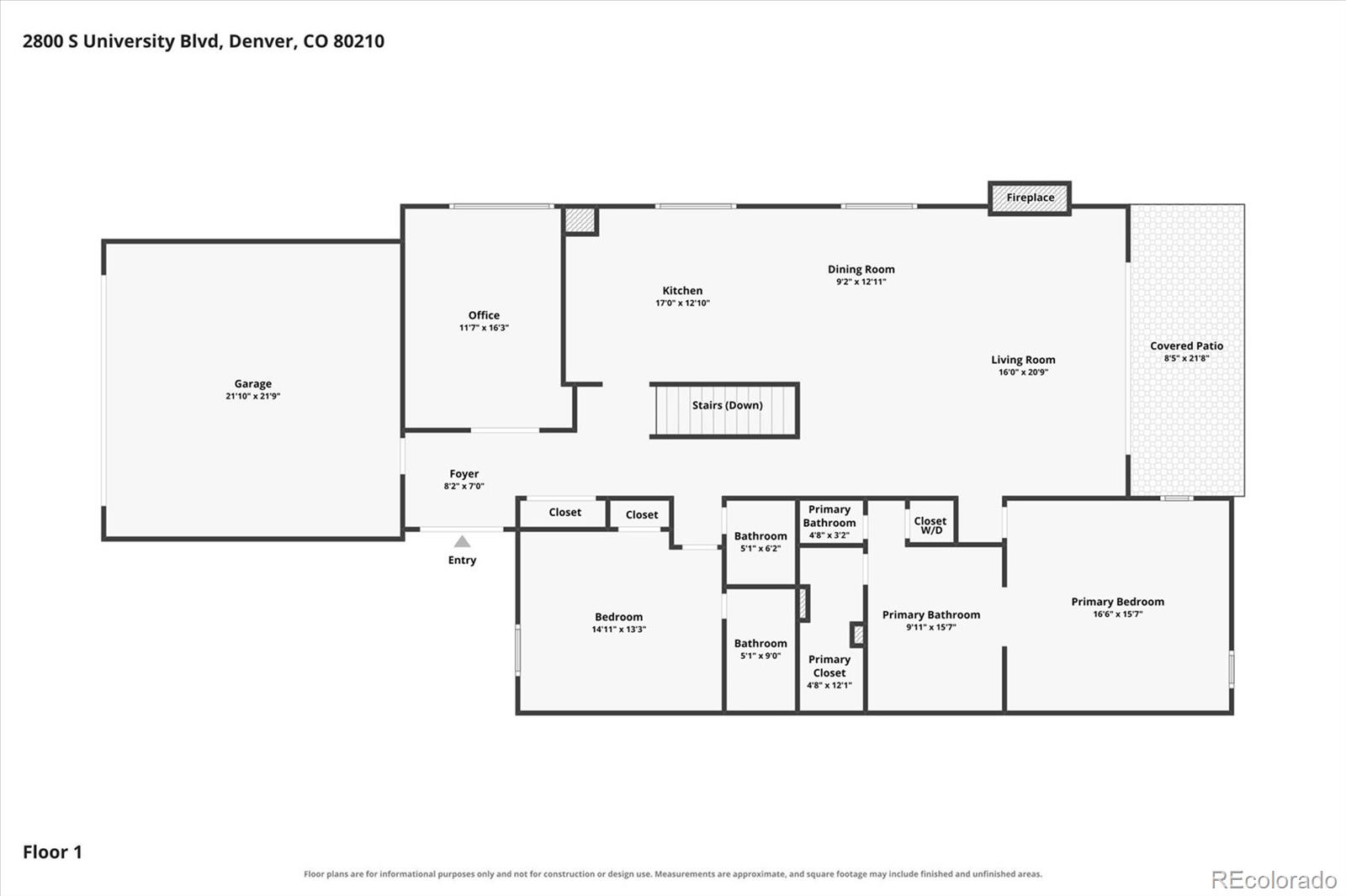 2800 S University Boulevard Unit: 160