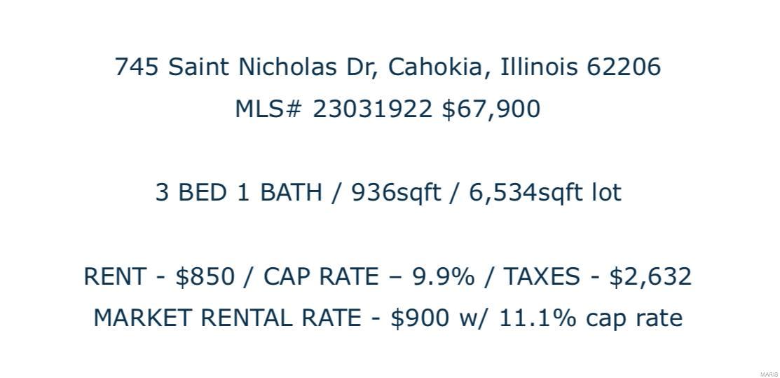 745 Saint Nicholas Drive