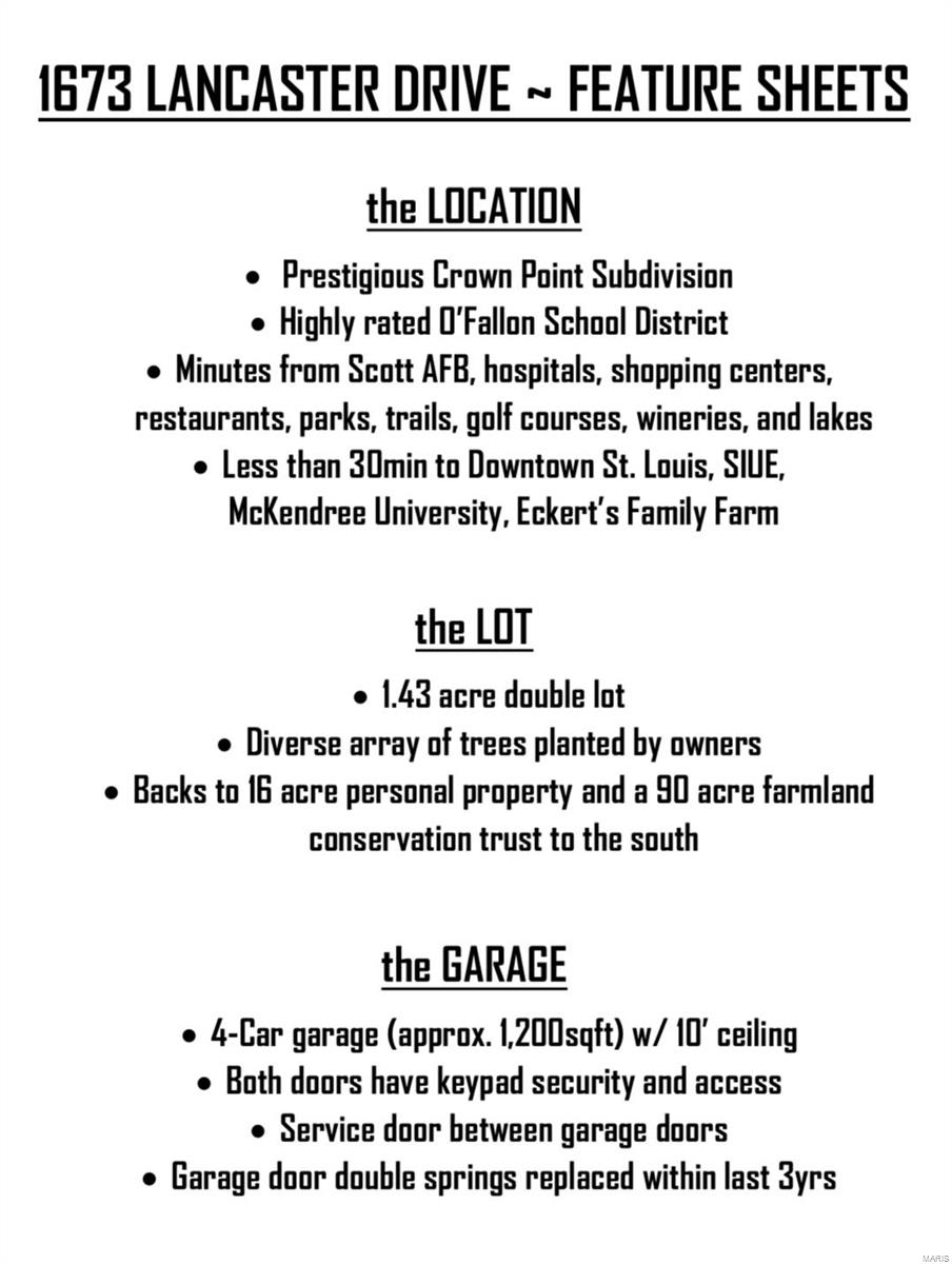 1673 Lancaster Drive