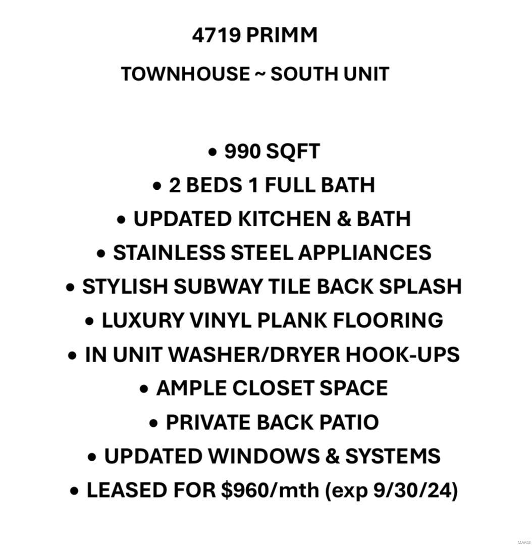 4719 Primm Street