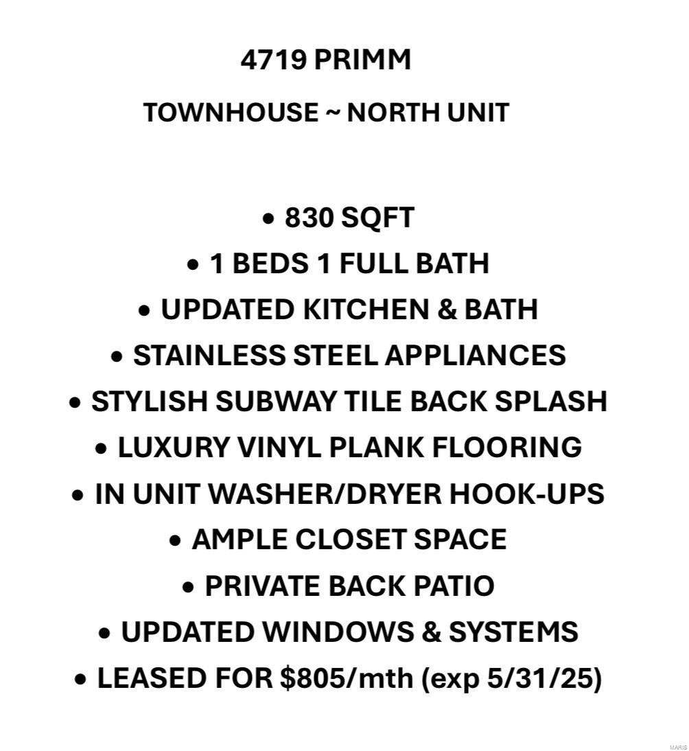 4719 Primm Street