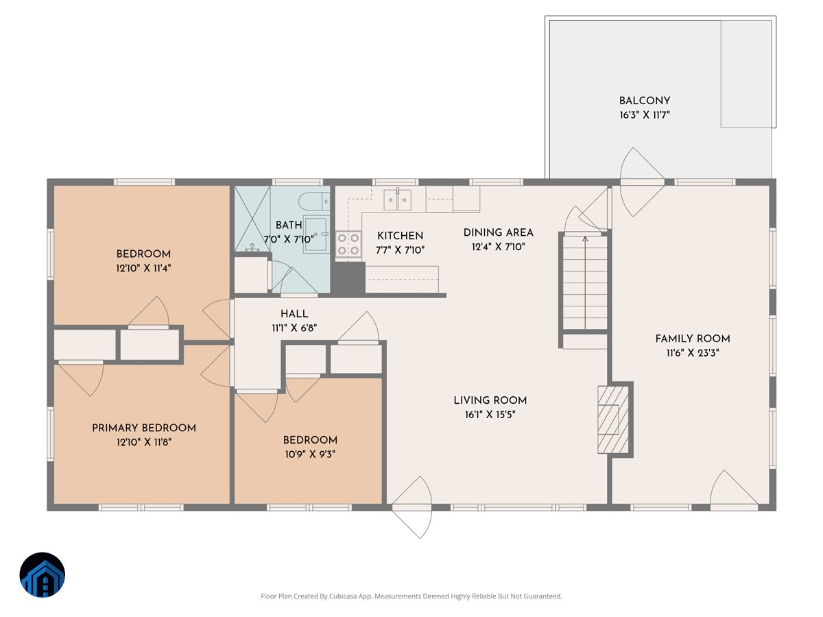 2129 Twelve Oclock Knob RD