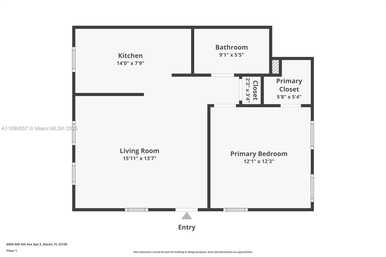 6960 NW 4th Ave # 3, Miami Unit: 3