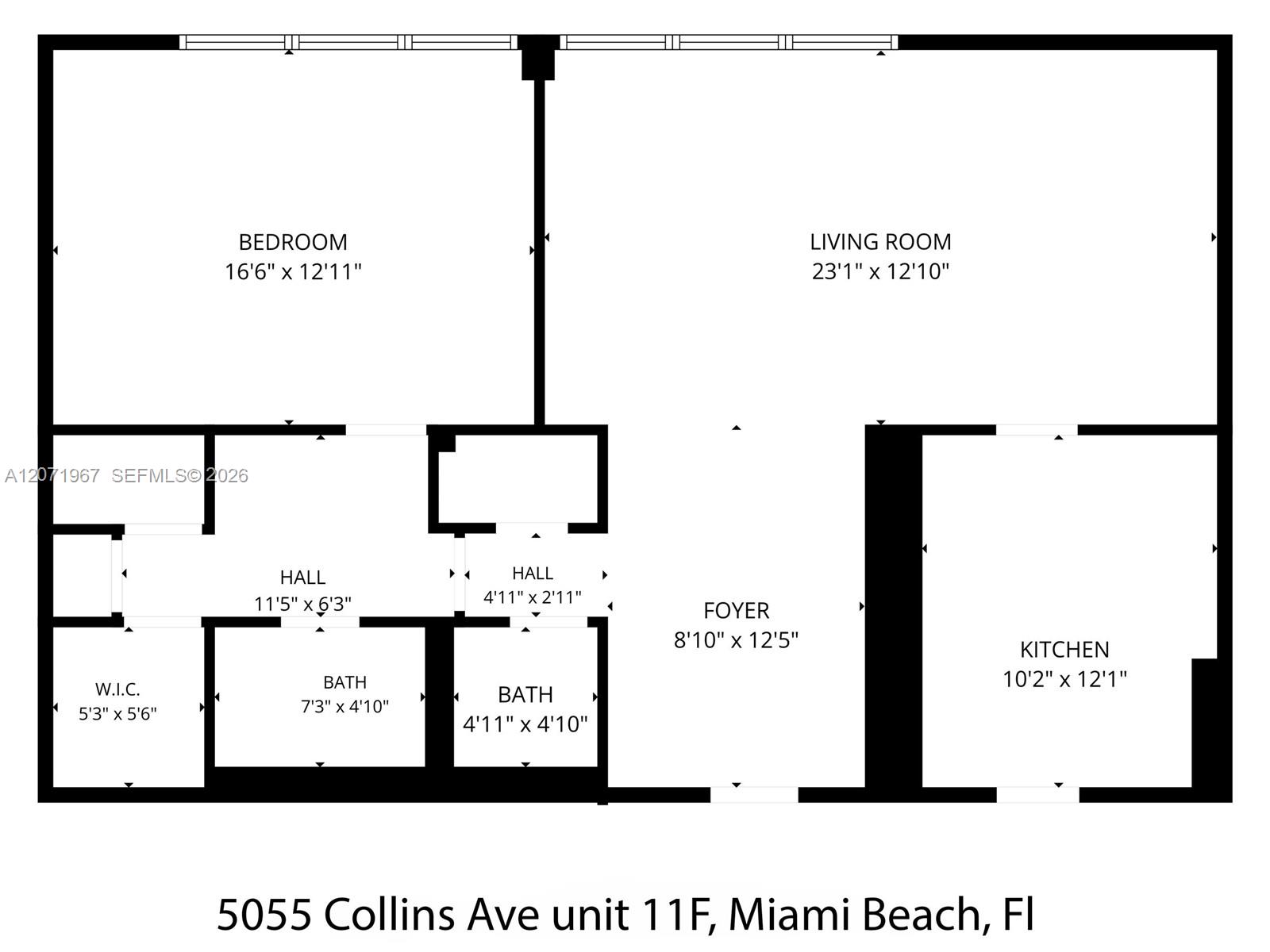 5055 Collins Ave # 11F