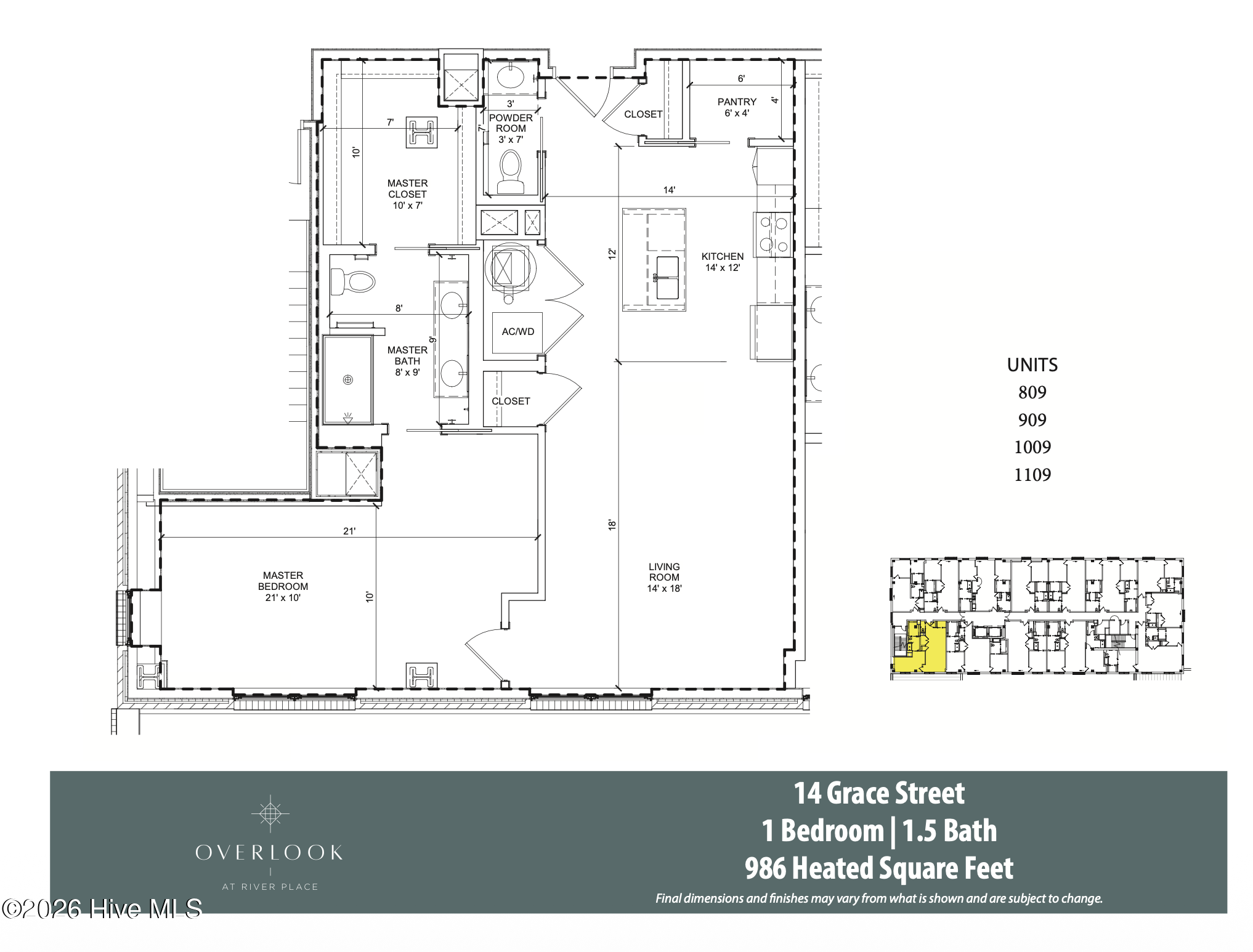 14 Grace Street Apt 909