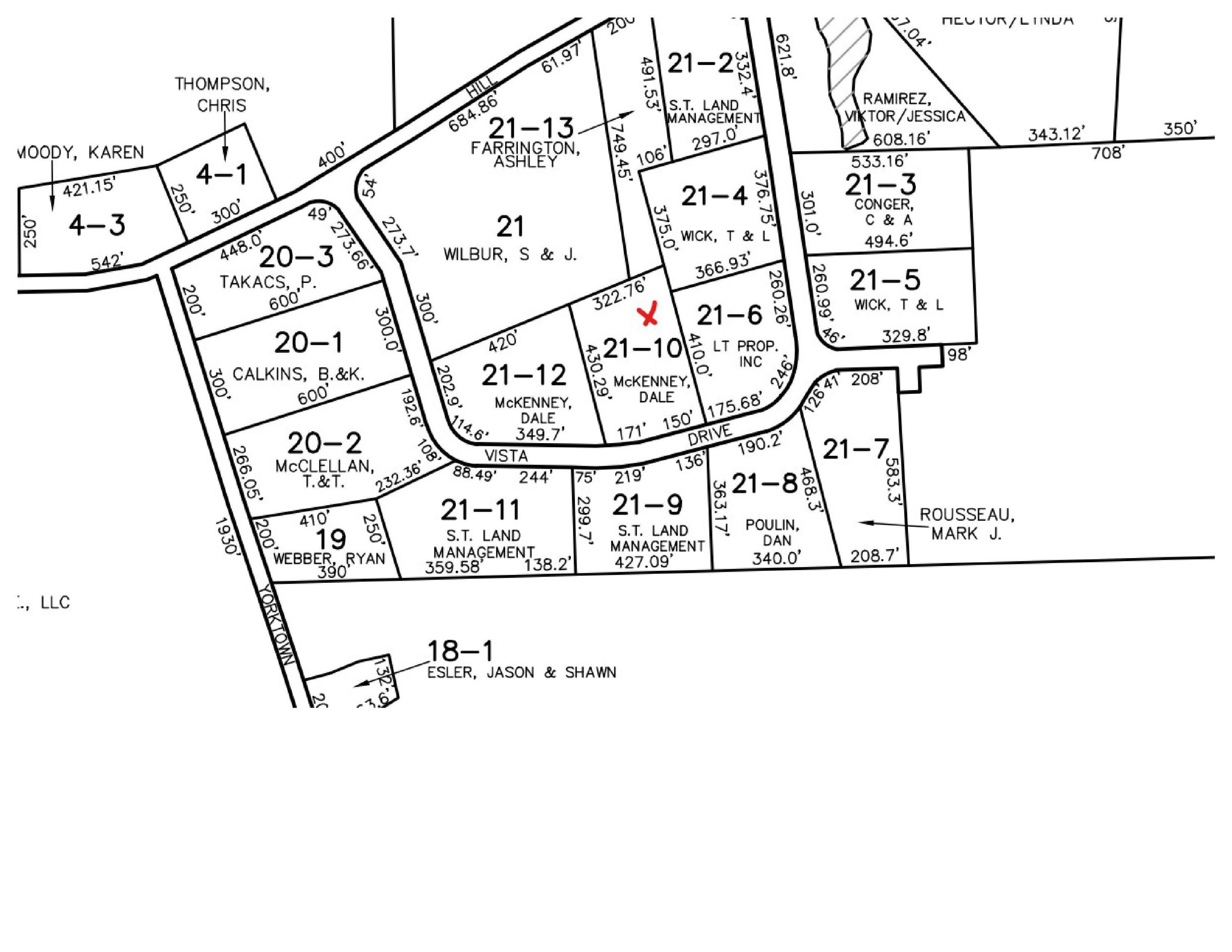 Lot 21-10 Vista Drive