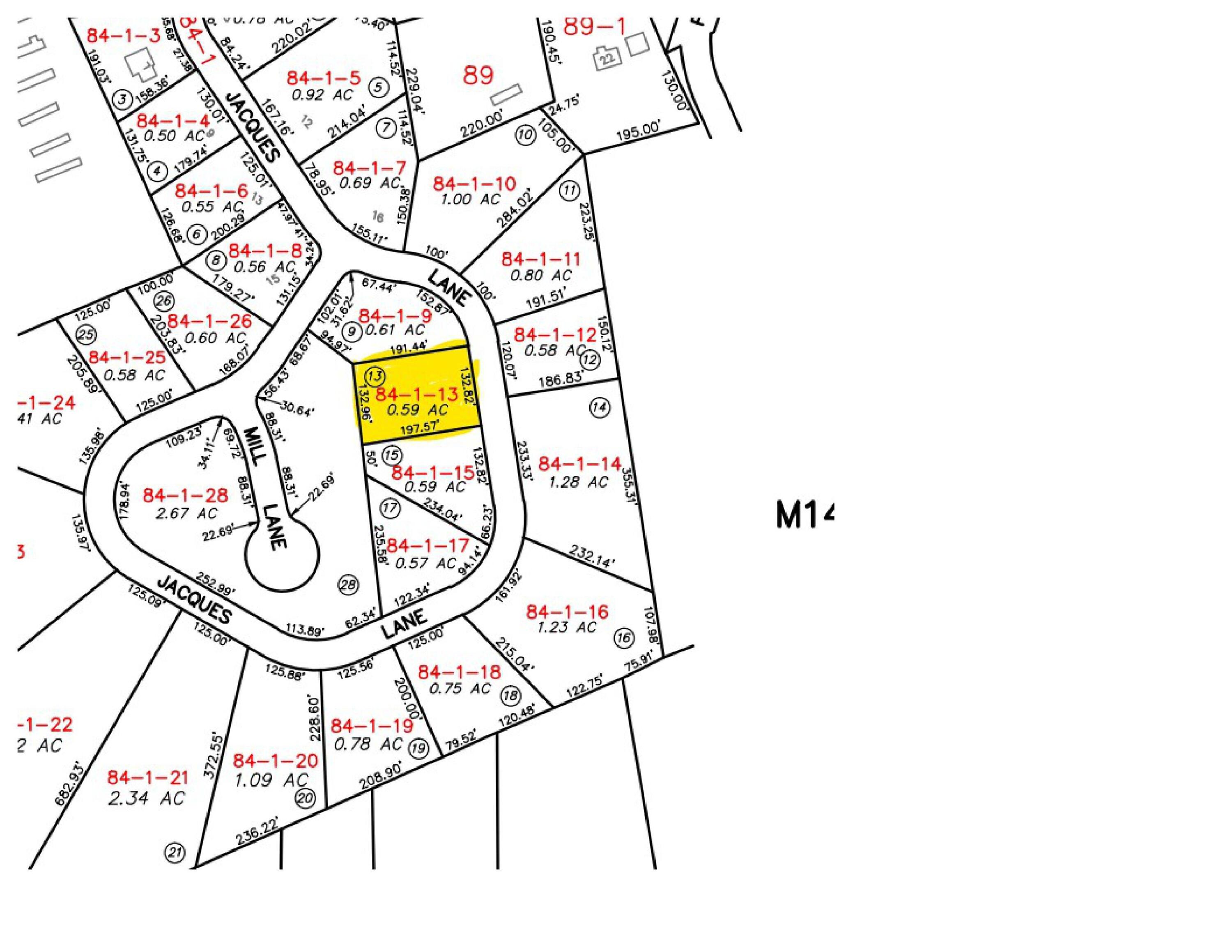 Lot 13 Jacques Lane
