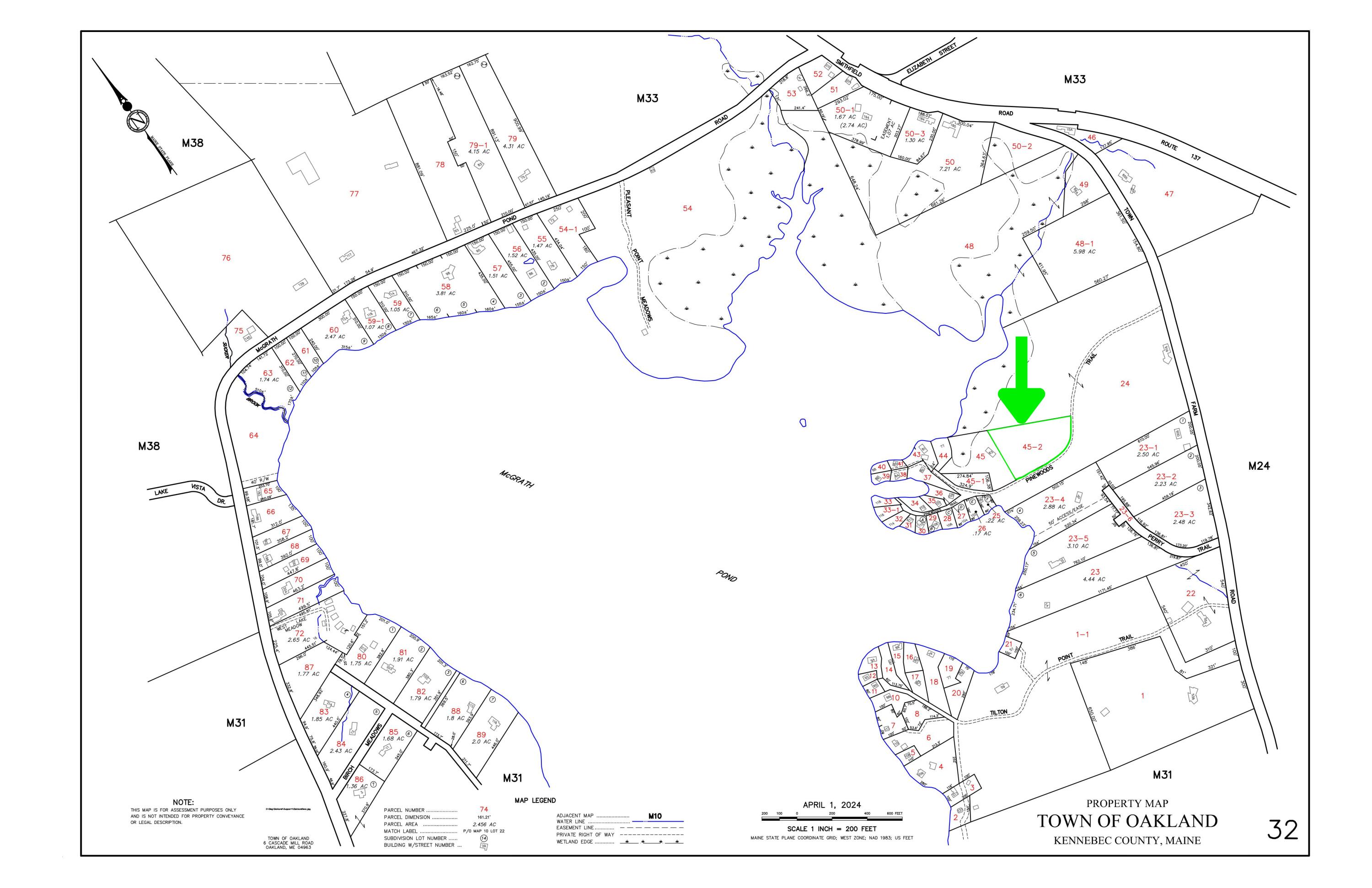 Lot 45-2 Pinewoods Trail