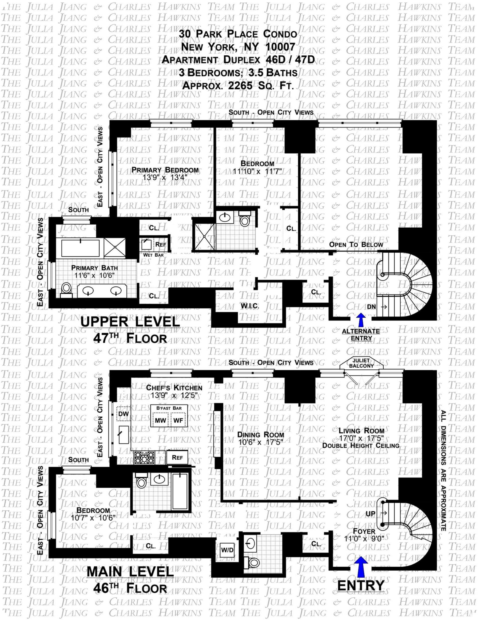 30 PARK Place DX46D/47D