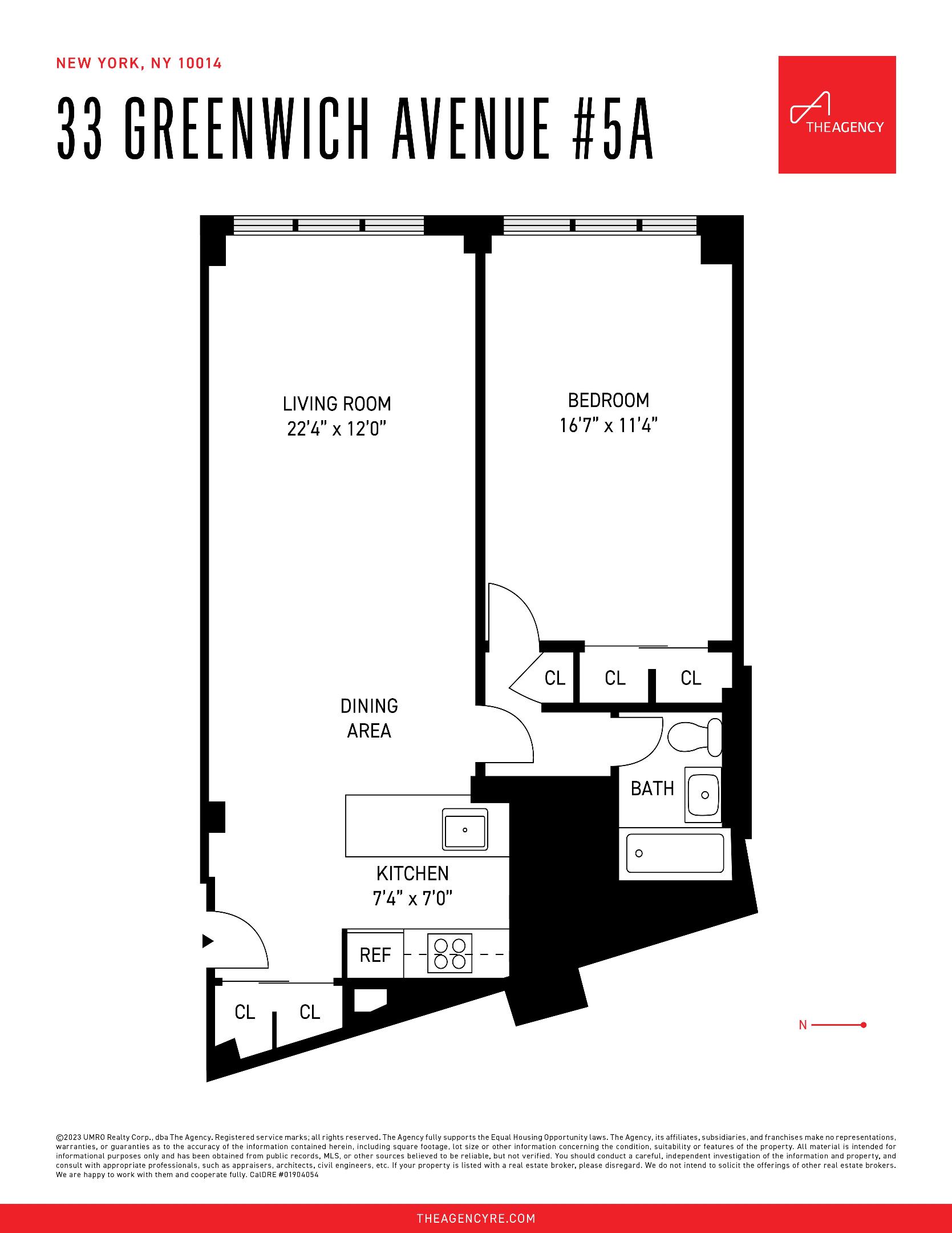 33 Greenwich Avenue 5-A