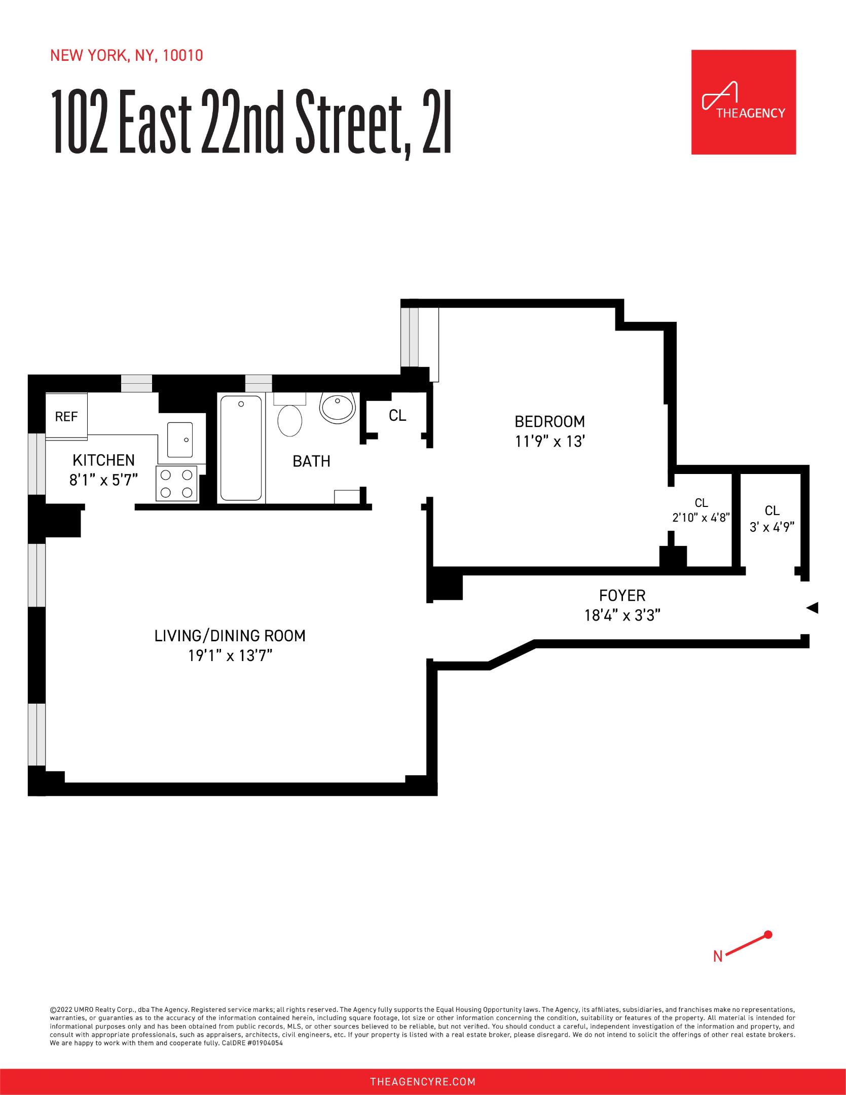 102 E 22ND Street 2I