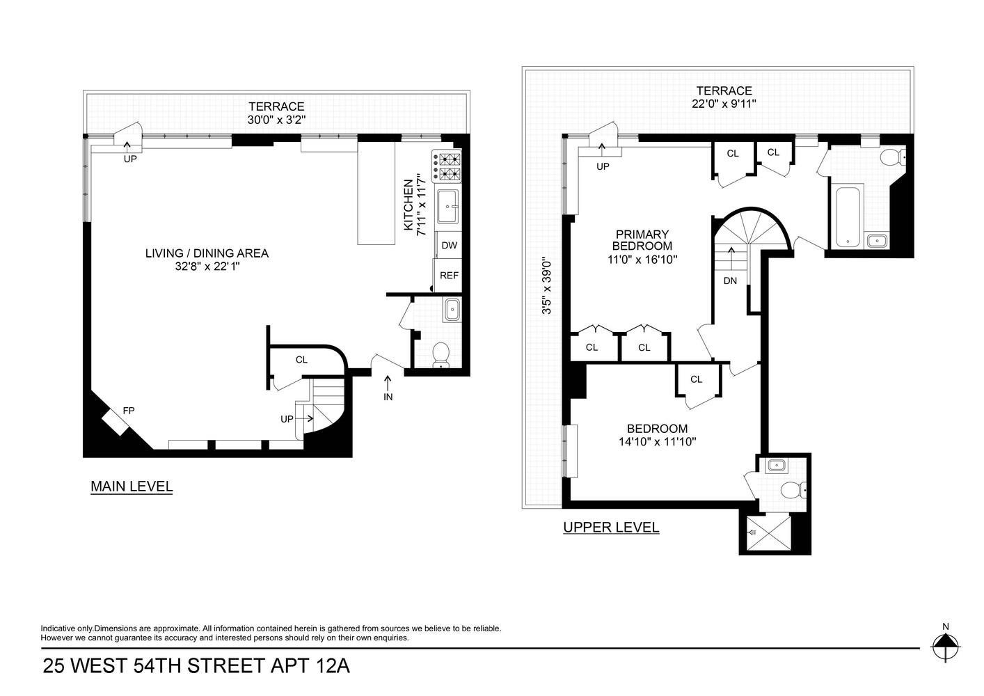 25 W 54TH Street 12A