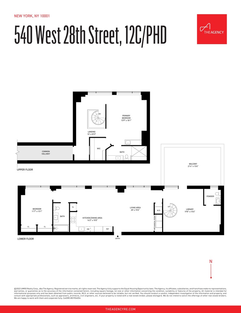 540 W 28TH Street 12C/PHD