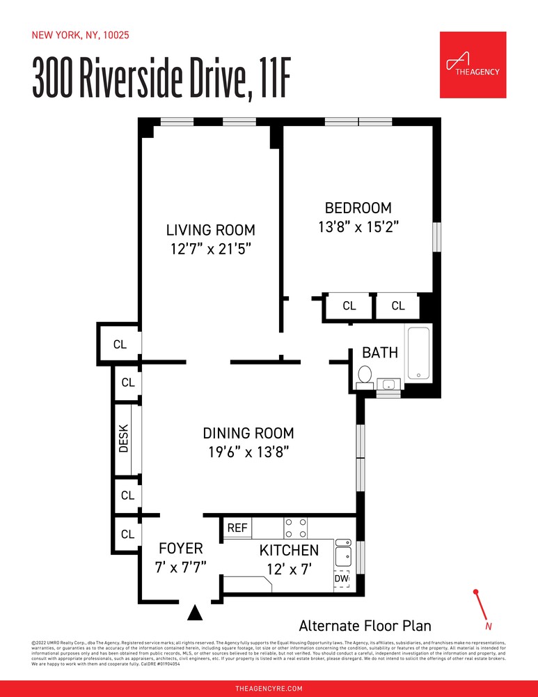 300 RIVERSIDE Drive 11F