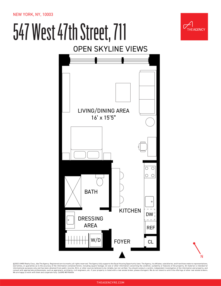 547 W 47TH Street 711