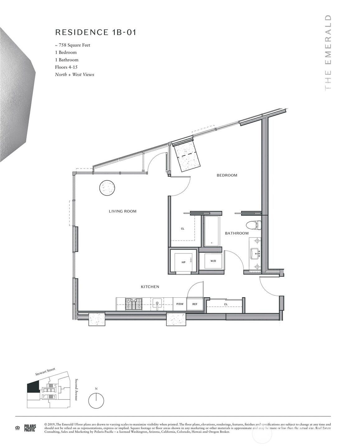 121 Stewart Street Unit: 407