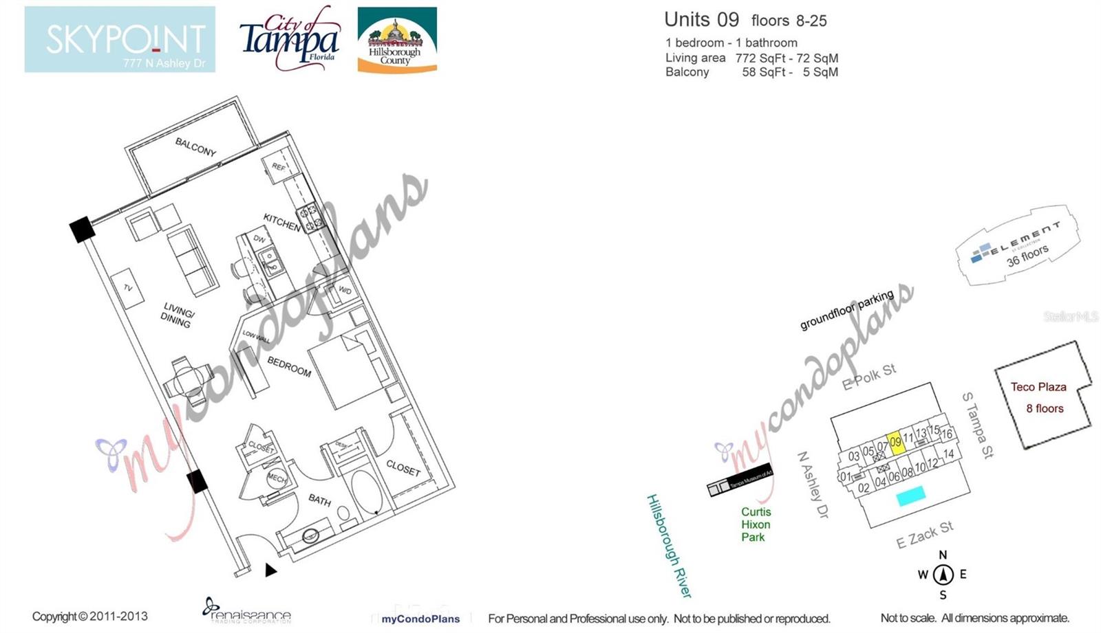 777 N ASHLEY DR #2009