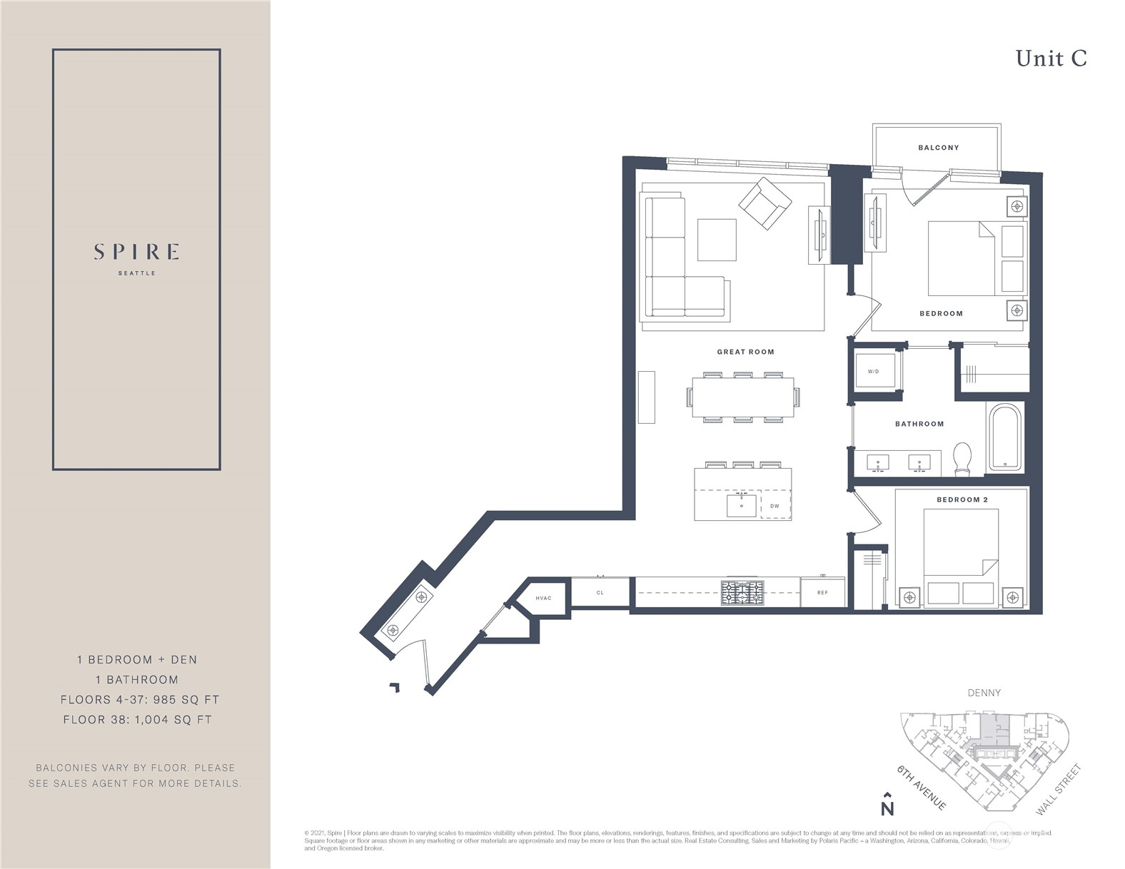 2510 6th Avenue Unit: 1310