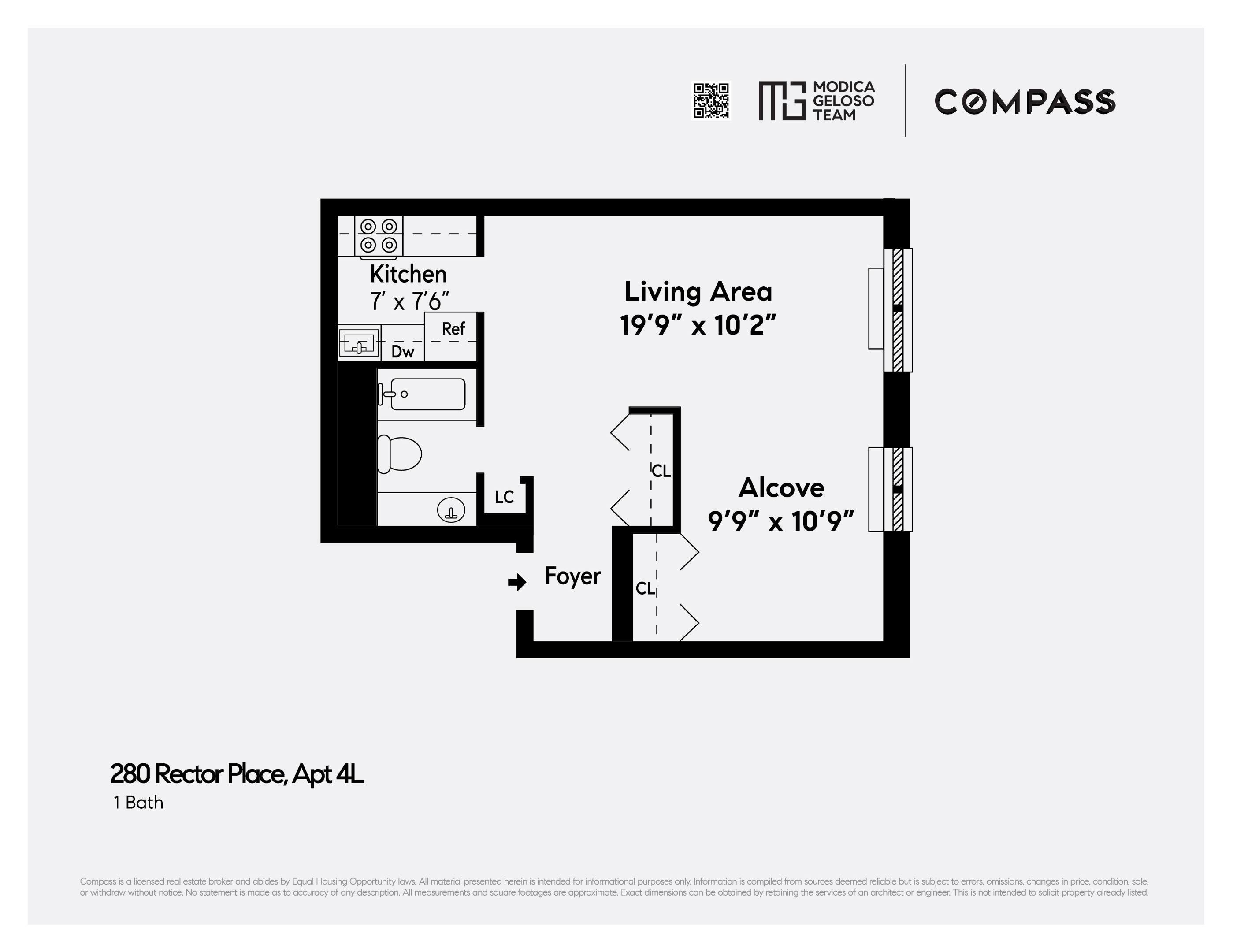 280 Rector Place 4L