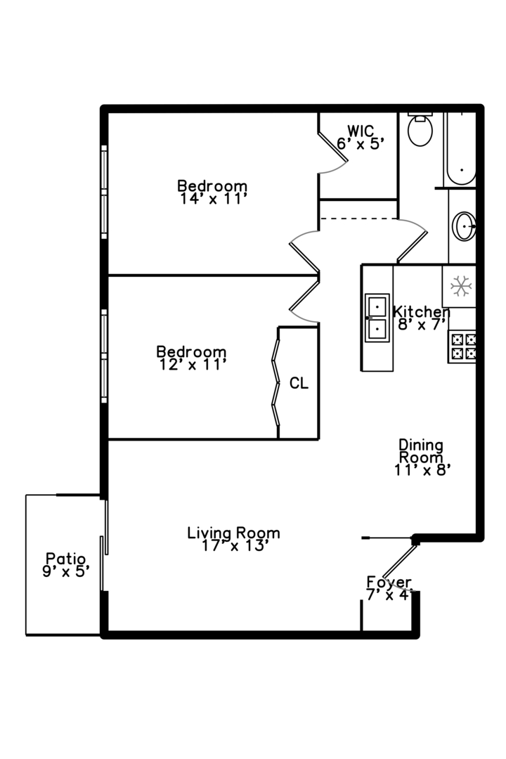 866 Crimson Court Unit: 1-105