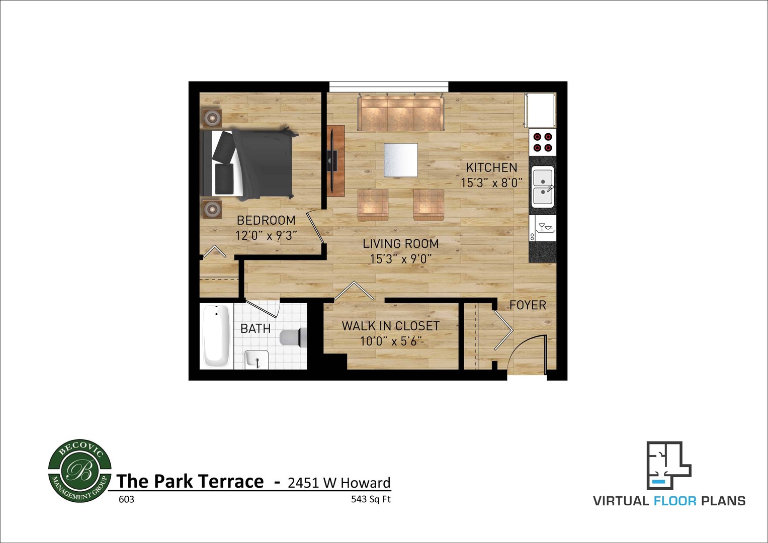 2451 W Howard Street Unit: 603