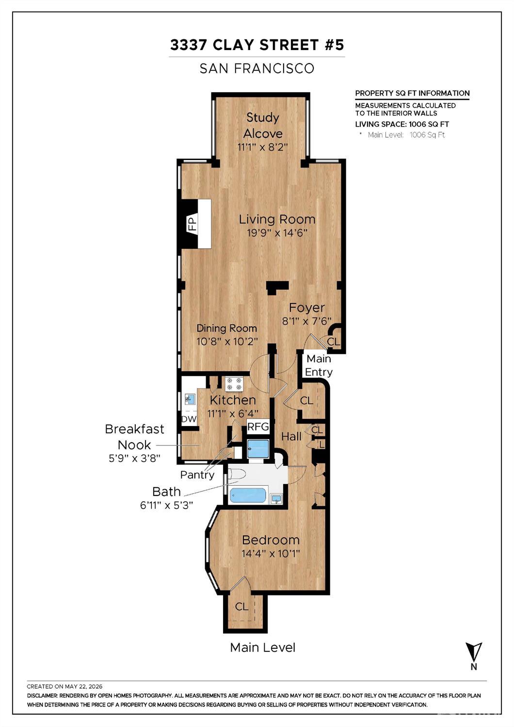 3337 Clay Street # 5