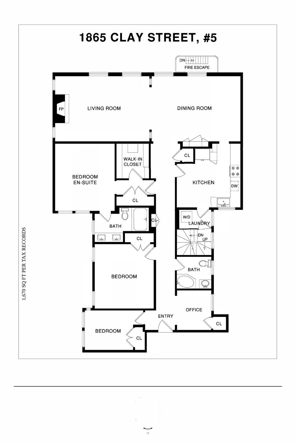 1865 Clay Street # 5