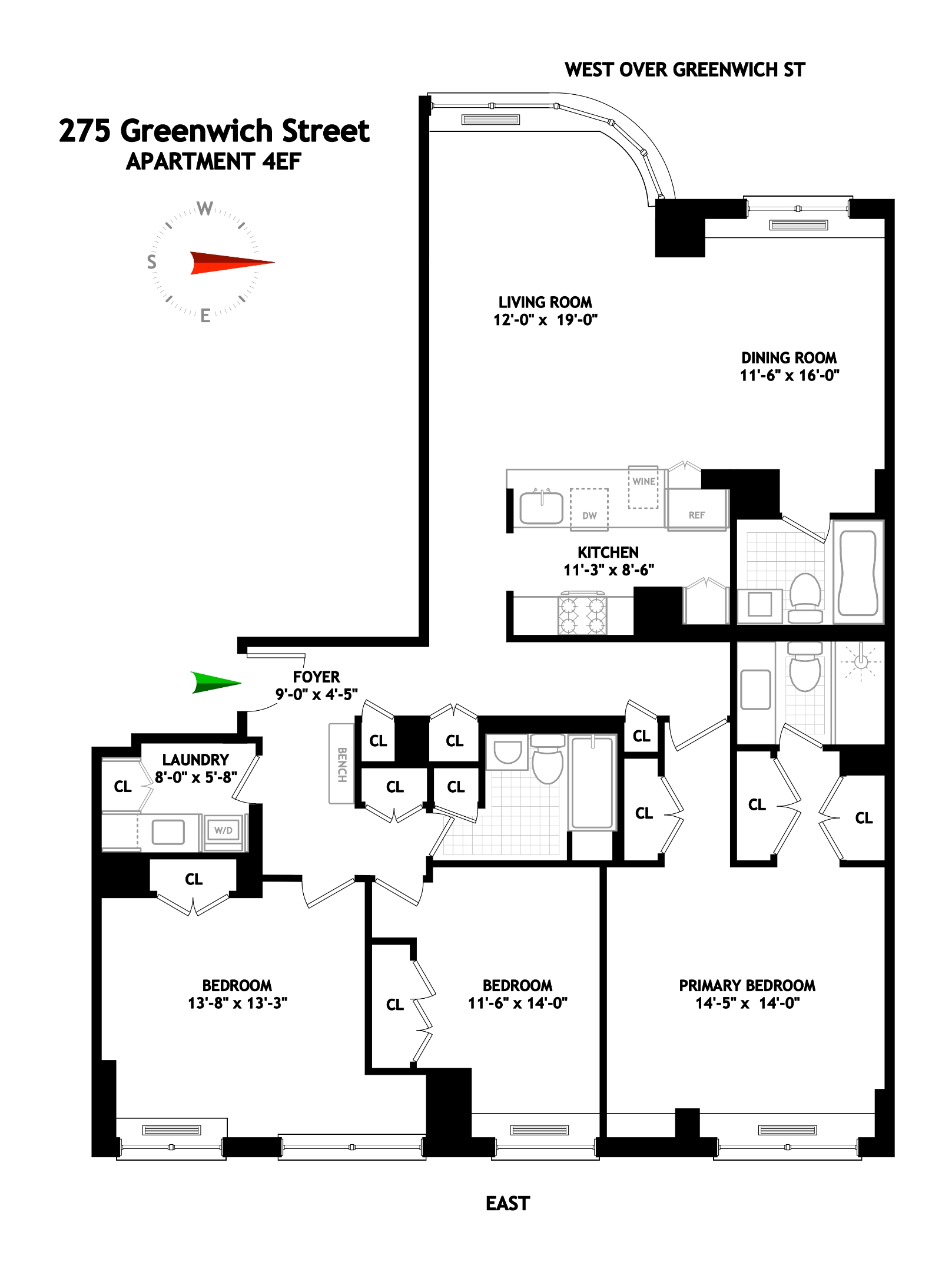 275 Greenwich Street 4EF