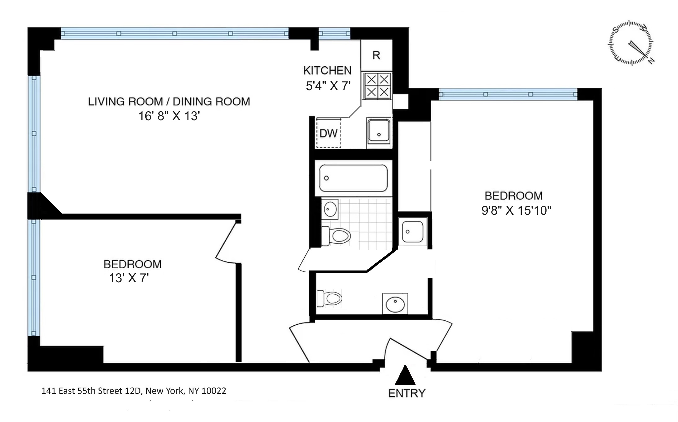 141 E 55th Street 12C