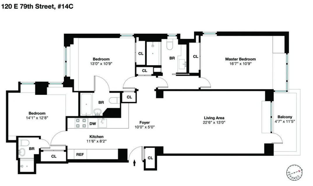 120 E 79th Street 14C