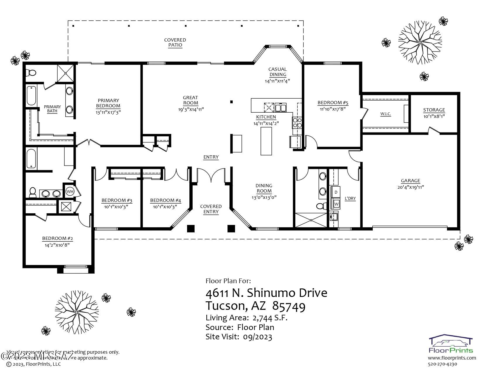 4611 N Shinumo Drive