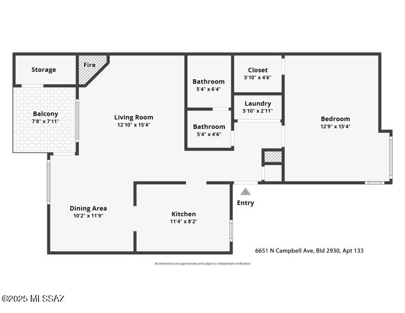 6651 N Campbell Avenue Unit: APT 133
