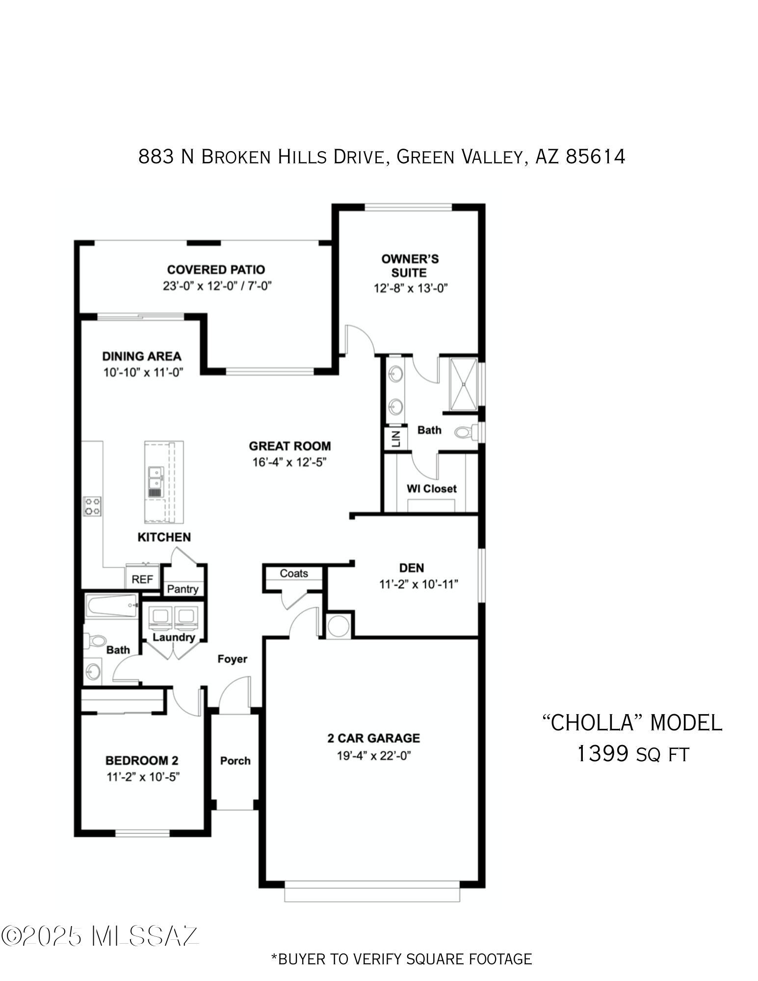 883 N Broken Hills Drive