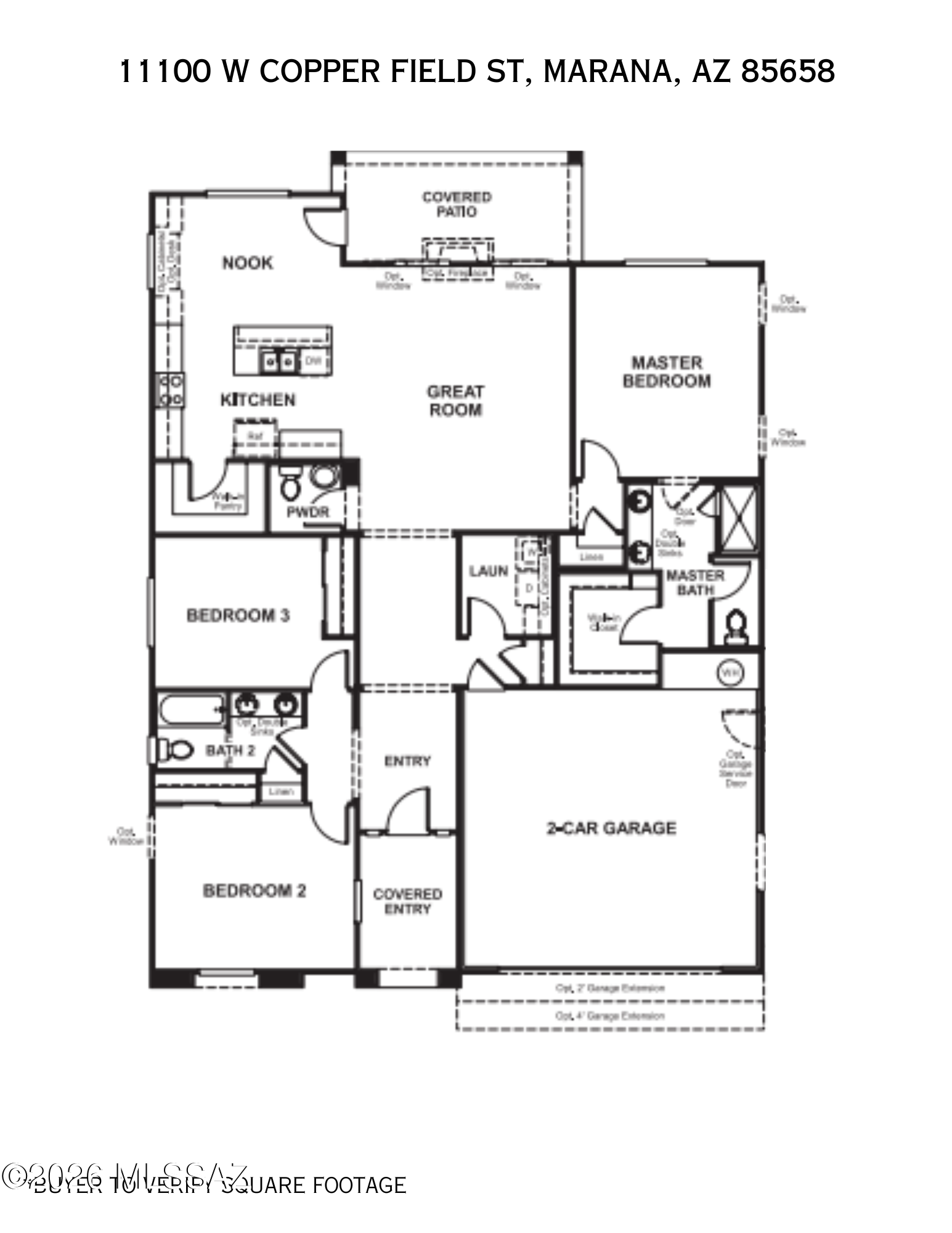 11100 W Copper Field Street