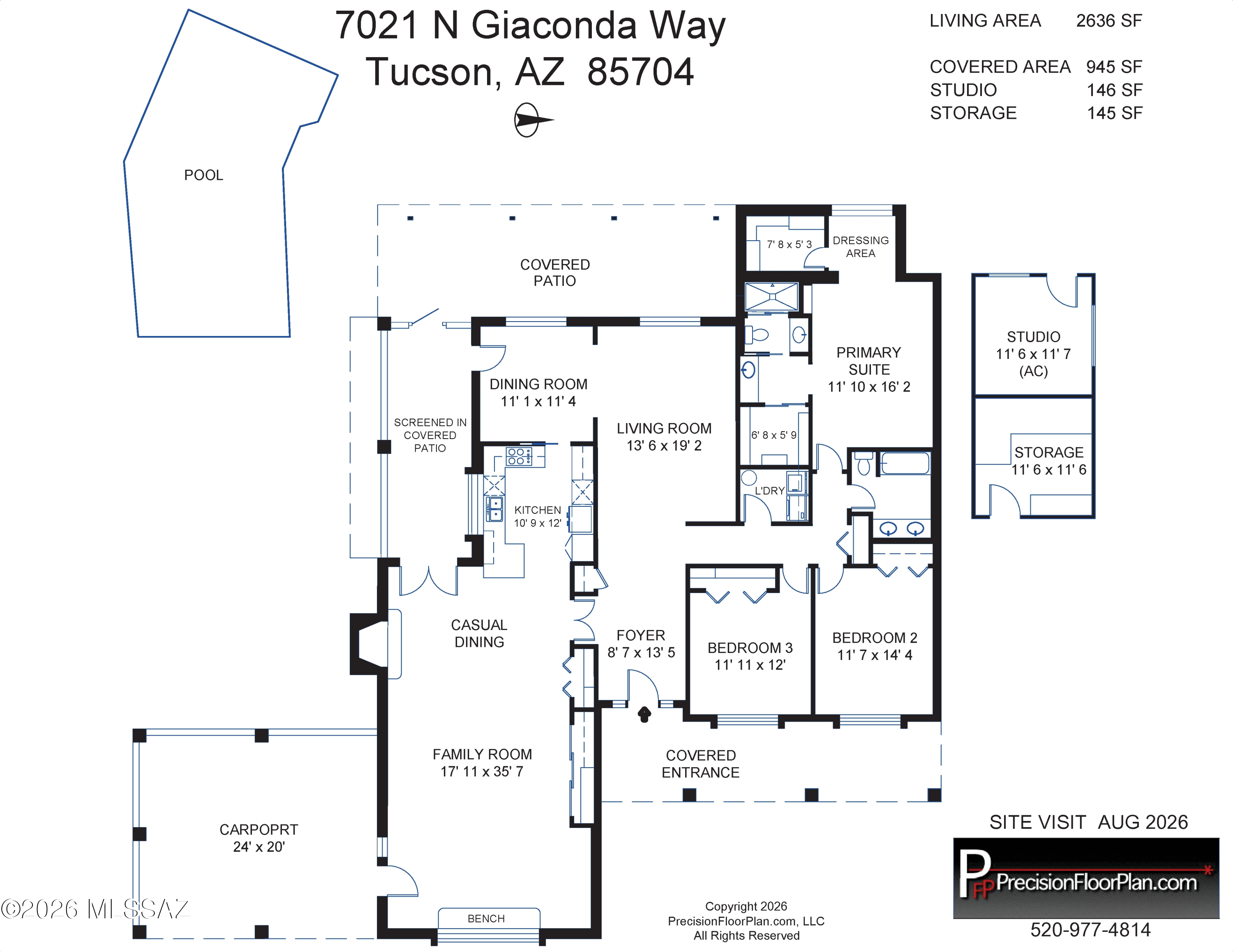 7021 N Giaconda Way