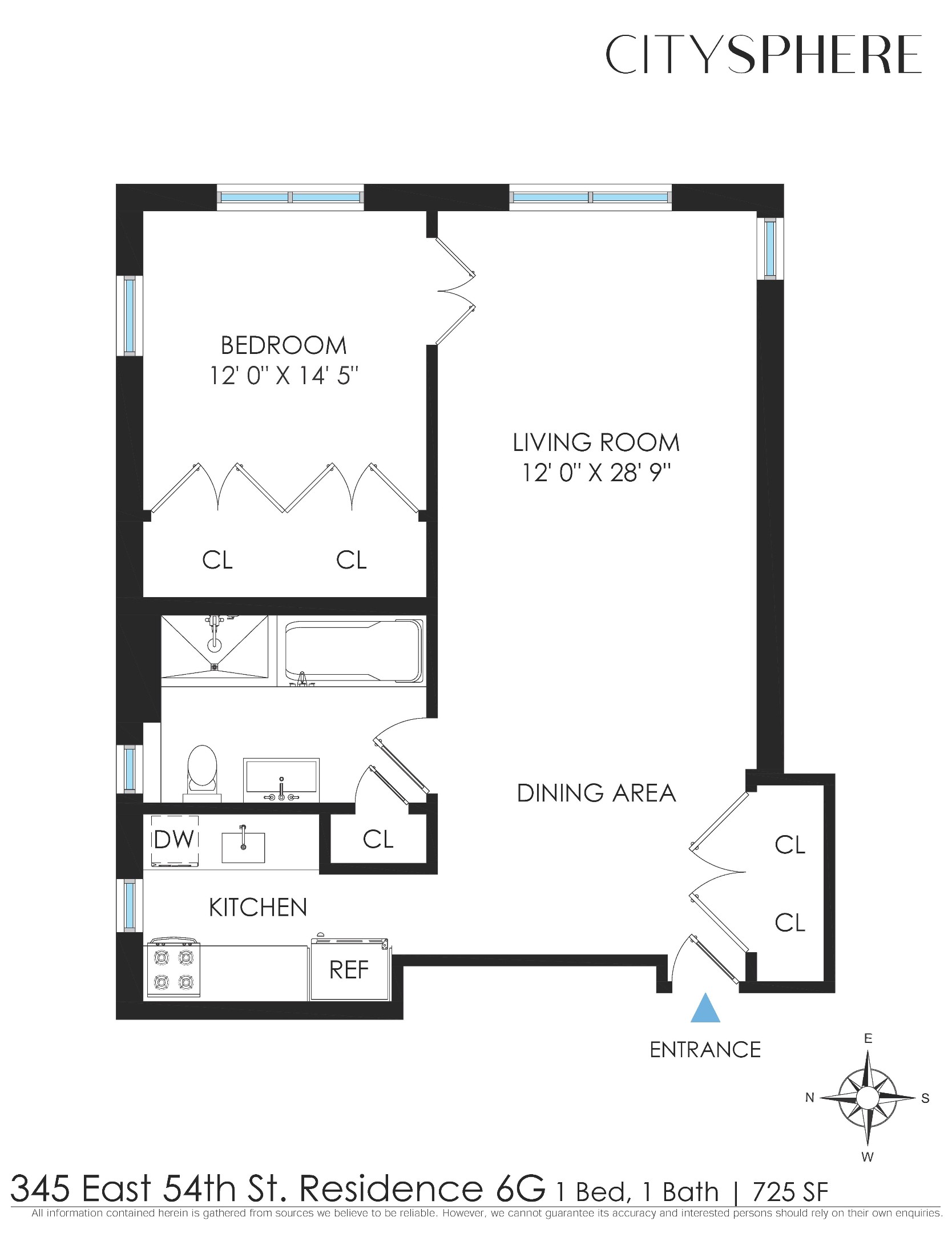 345 E 54th Street 6G